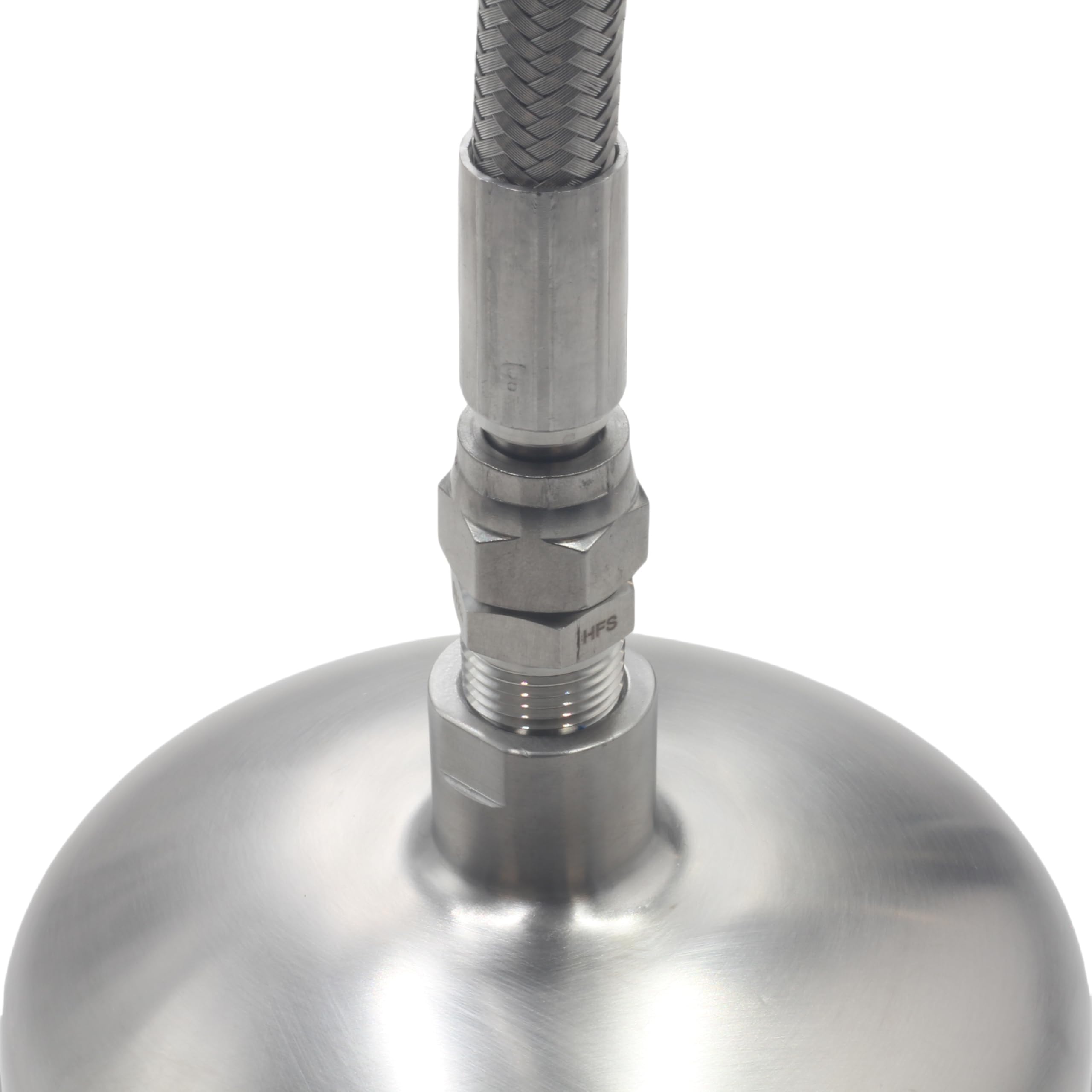 HFS(R) 1/2" NPT Male to 1/2" JIC Male Adapter Flared Tube Fitting Pipe Connector Stainless Steel 304 - Image 6