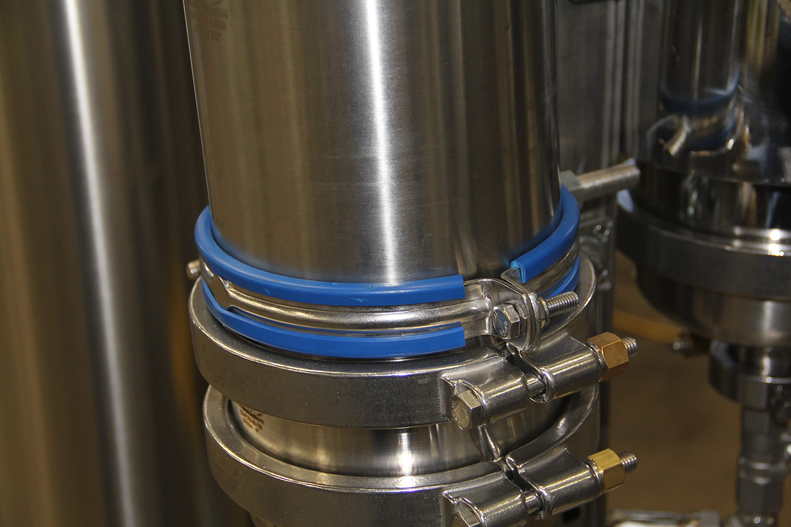 HFS(R) 14" Pipe Clamp Bracket Straps Tube Spool Support w/Welding 1/2" BSP Male Bolt - Image 7