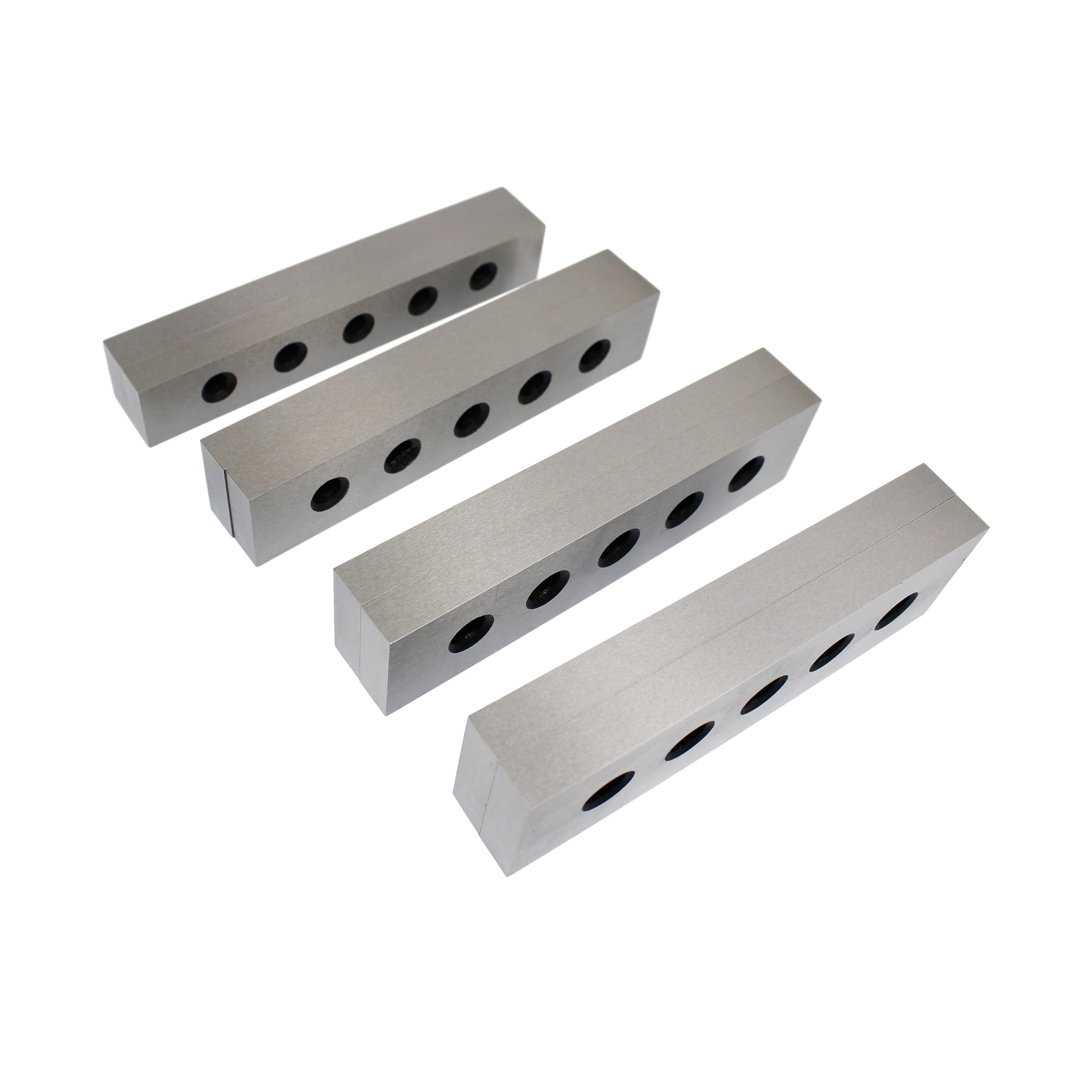HFS(R) 4 Pair 1/2" Steel Parallel Set .0002" Hardened Machinist Square Accuracy Parallel Block Set - Image 5