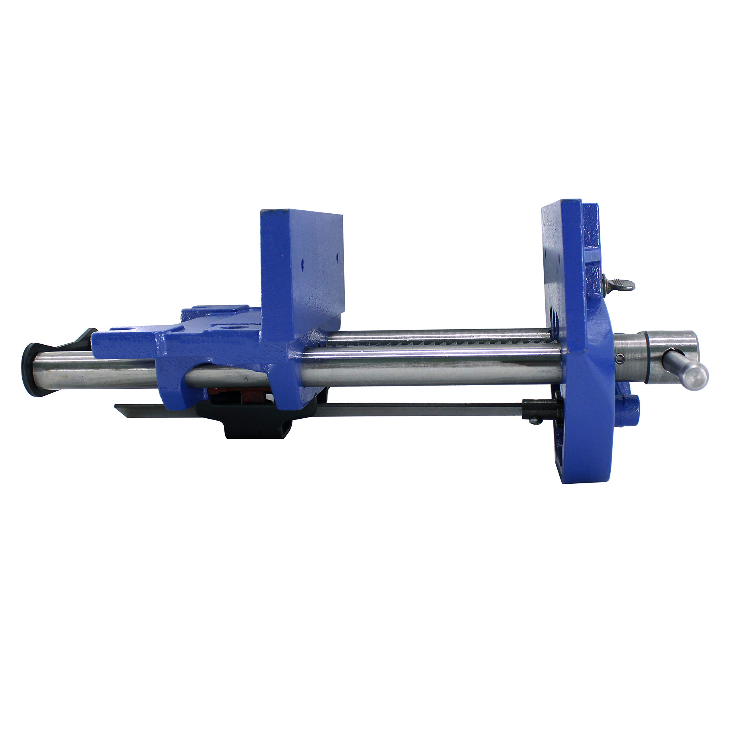 HFS (R) 9 Inch Woodworking Vise with Quick Release Trigger and Fused Tommy Bar - Cast Iron - Durability and Reliability - Image 5