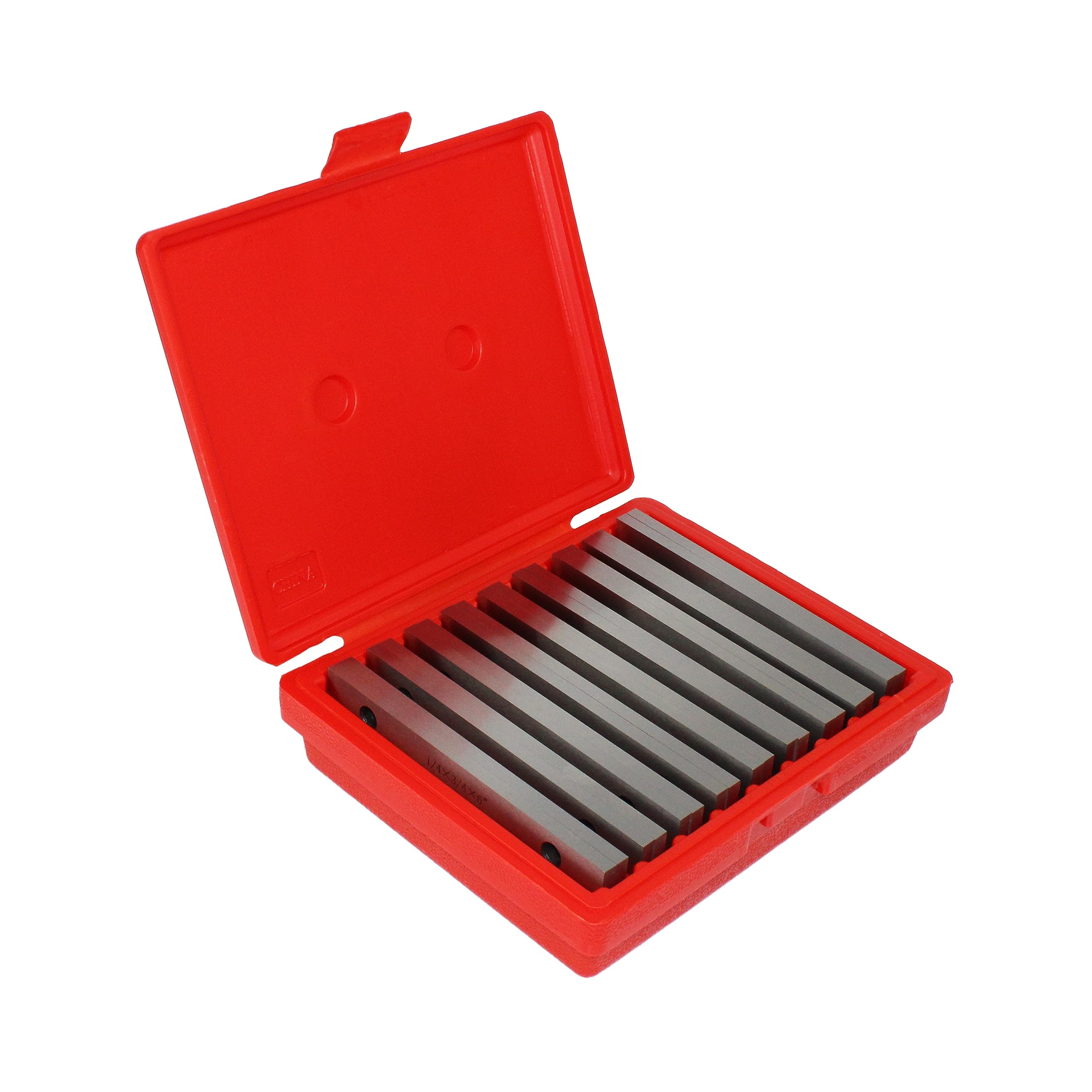 HFS (R) 9-Pair 1/4" Steel Parallel Set .0002" - Precision Hardened Parallels for Accurate Measurements,Machinist Square Accuracy Parallel Block Set - Image 4