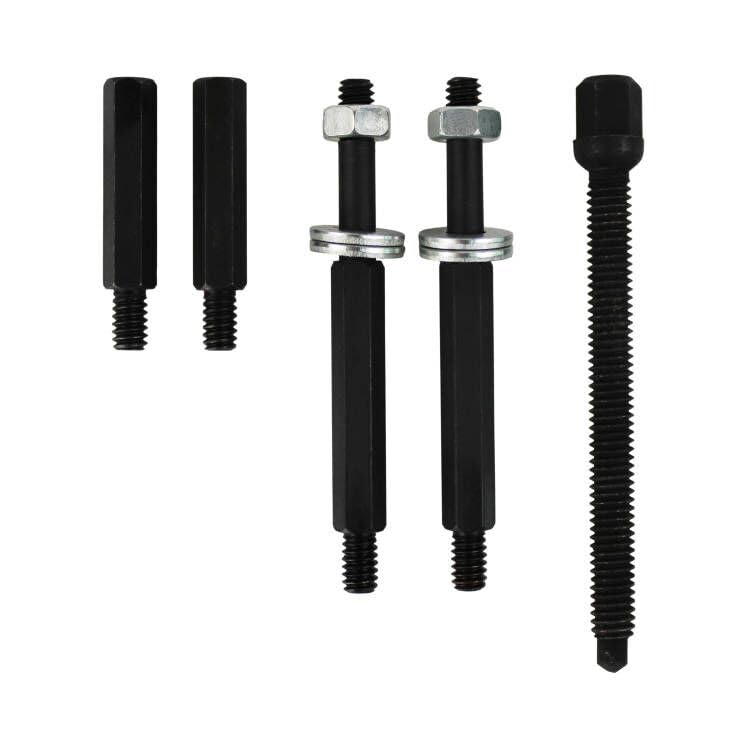 HFS(R Bearing Separator (Mini) 9 Pieces Bearing Puller Kit Includes Yoke & Extensions，Puller Set, Heavy Duty Bearing Splitter Tool Kit - Image 5