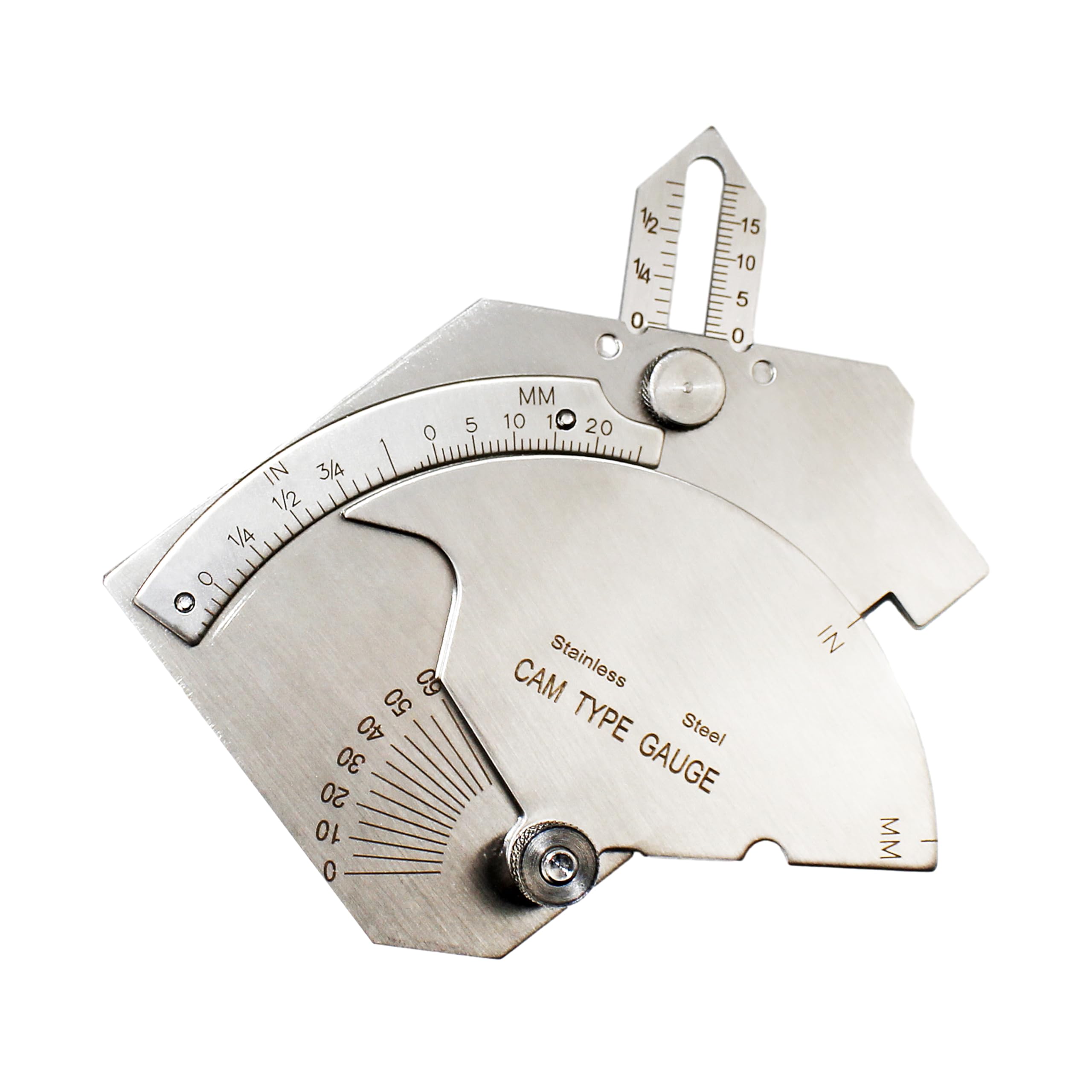 HFS(R) Bridge Cam Gauge Test Ulnar Welding Inspection Gage C-50 Stainless Steel - Image 5