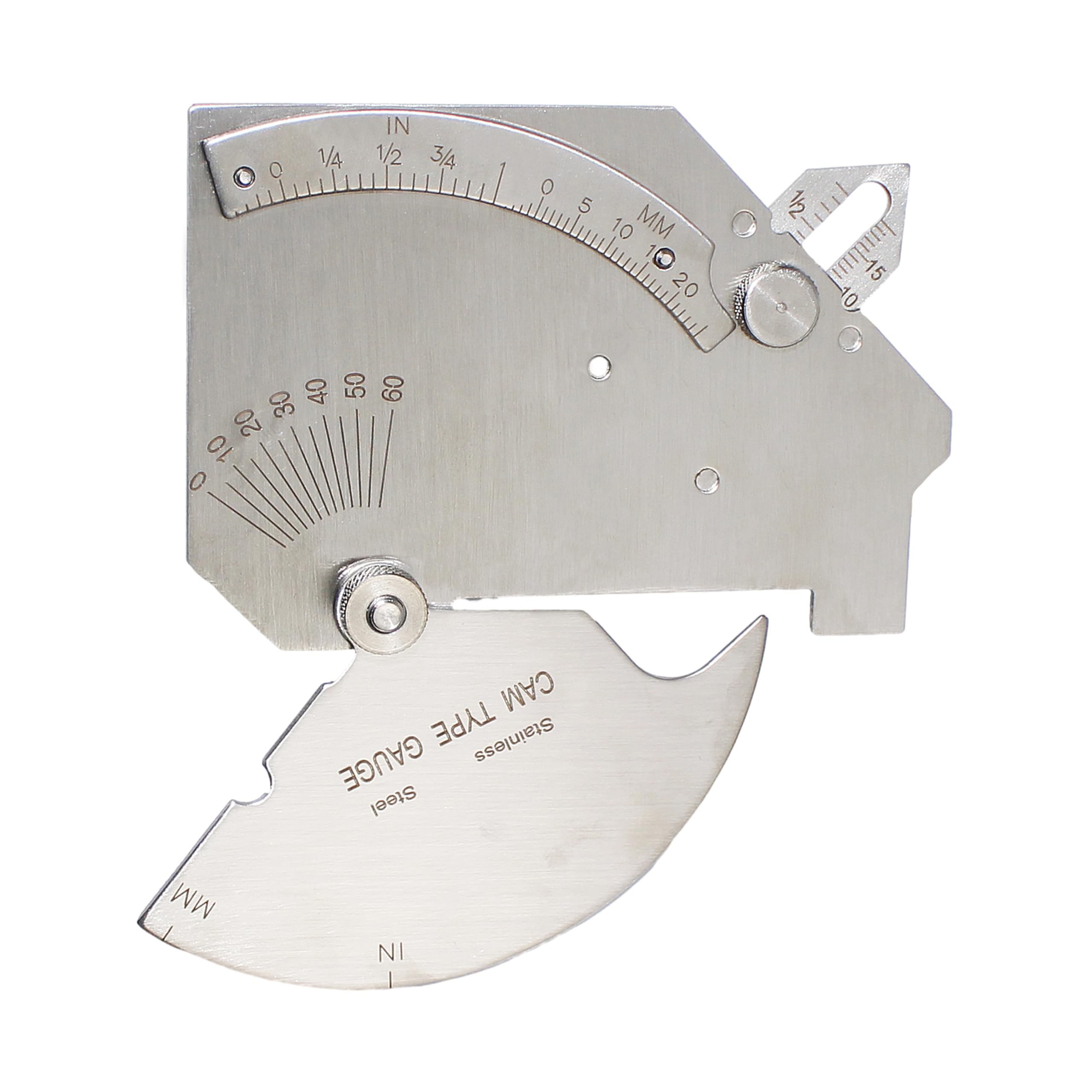 HFS(R) Bridge Cam Gauge Test Ulnar Welding Inspection Gage C-50 Stainless Steel - Image 6