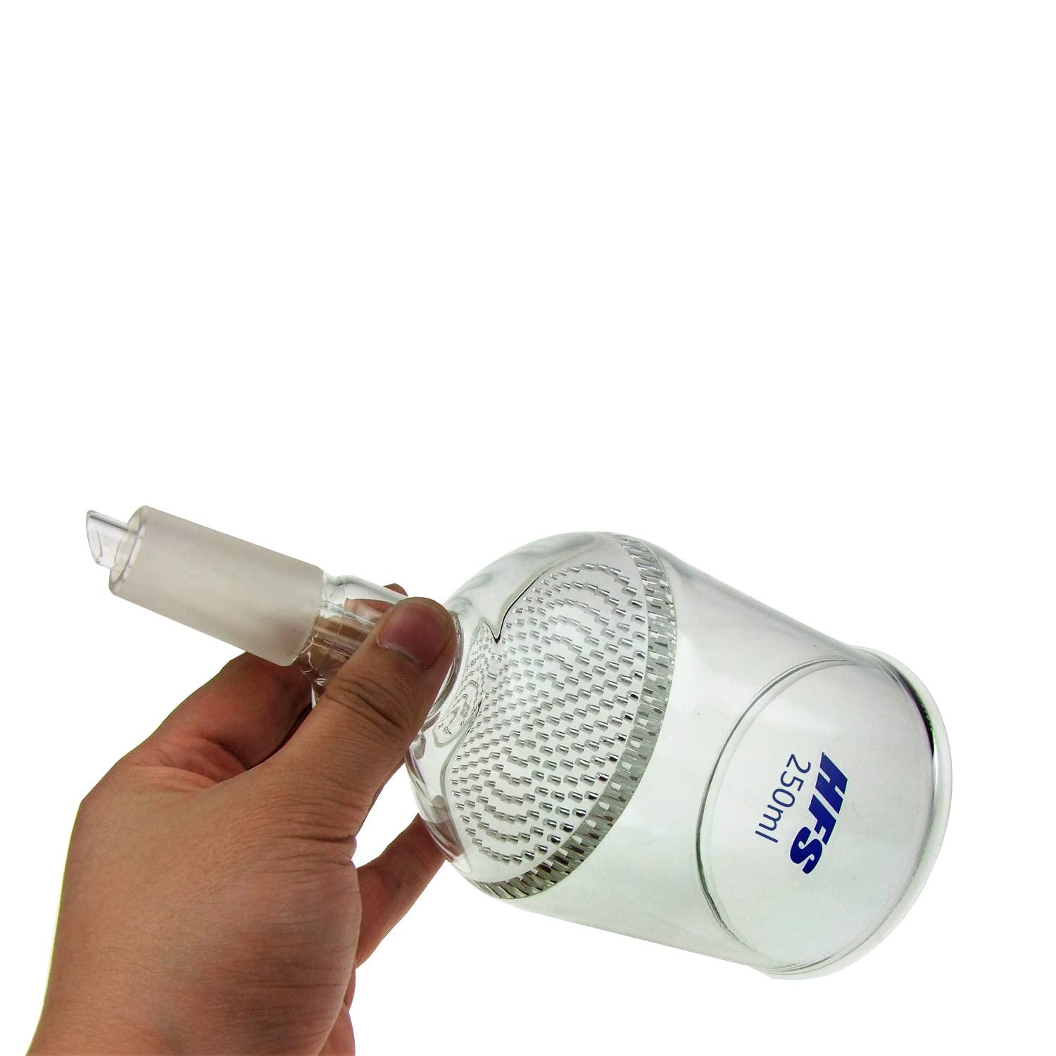 HFS(R) Buchner Filter Funnel, 24/40 Joint, Fine Frit - High Borosilicate Glass, 250ml, Precision Filtration for Laboratory Use - Image 6