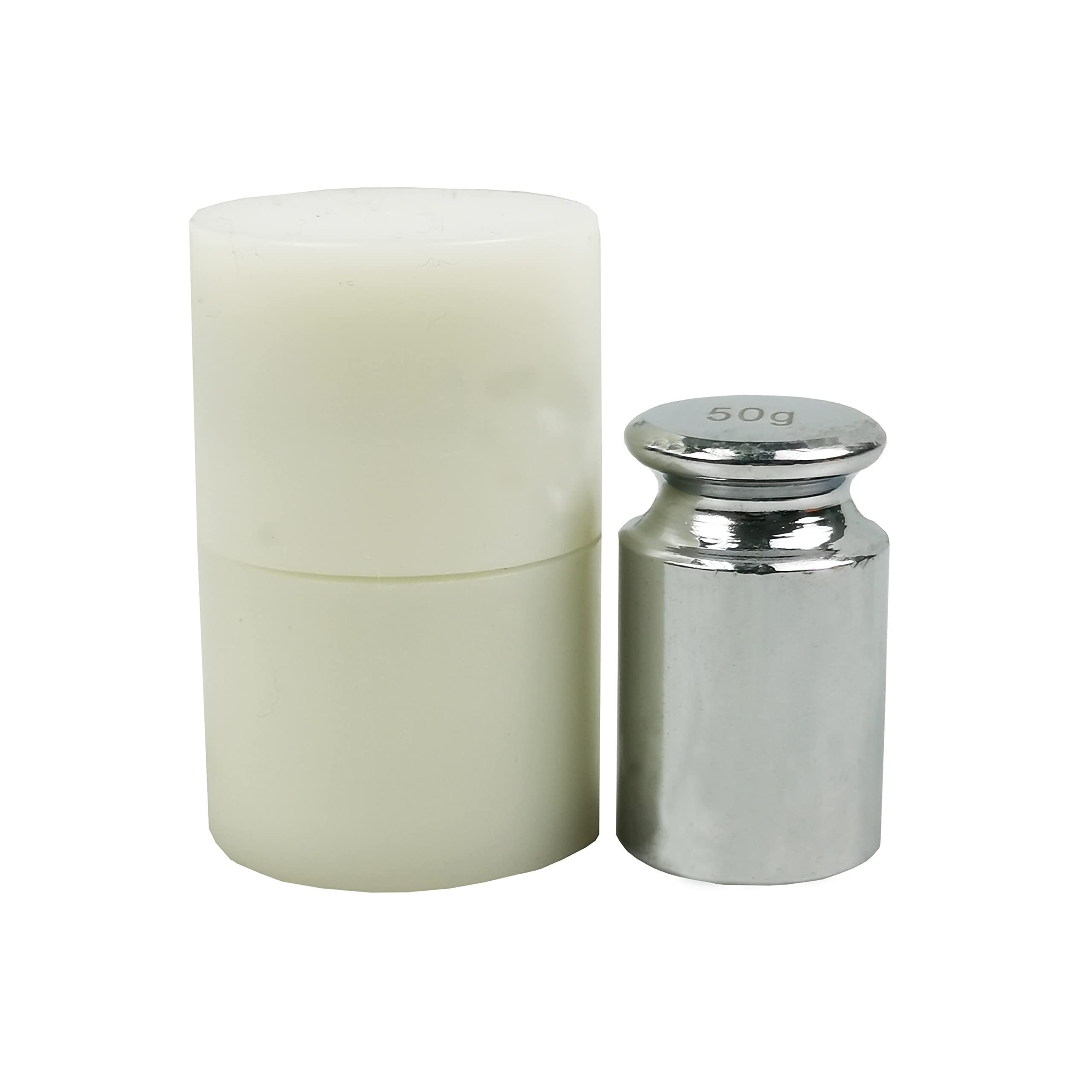 HFS(R) Calibration Weight 50 Gram M2 Class Chrome Scale Balance Calibration Weight for Digital Scale, Pocket Scale - Image 5