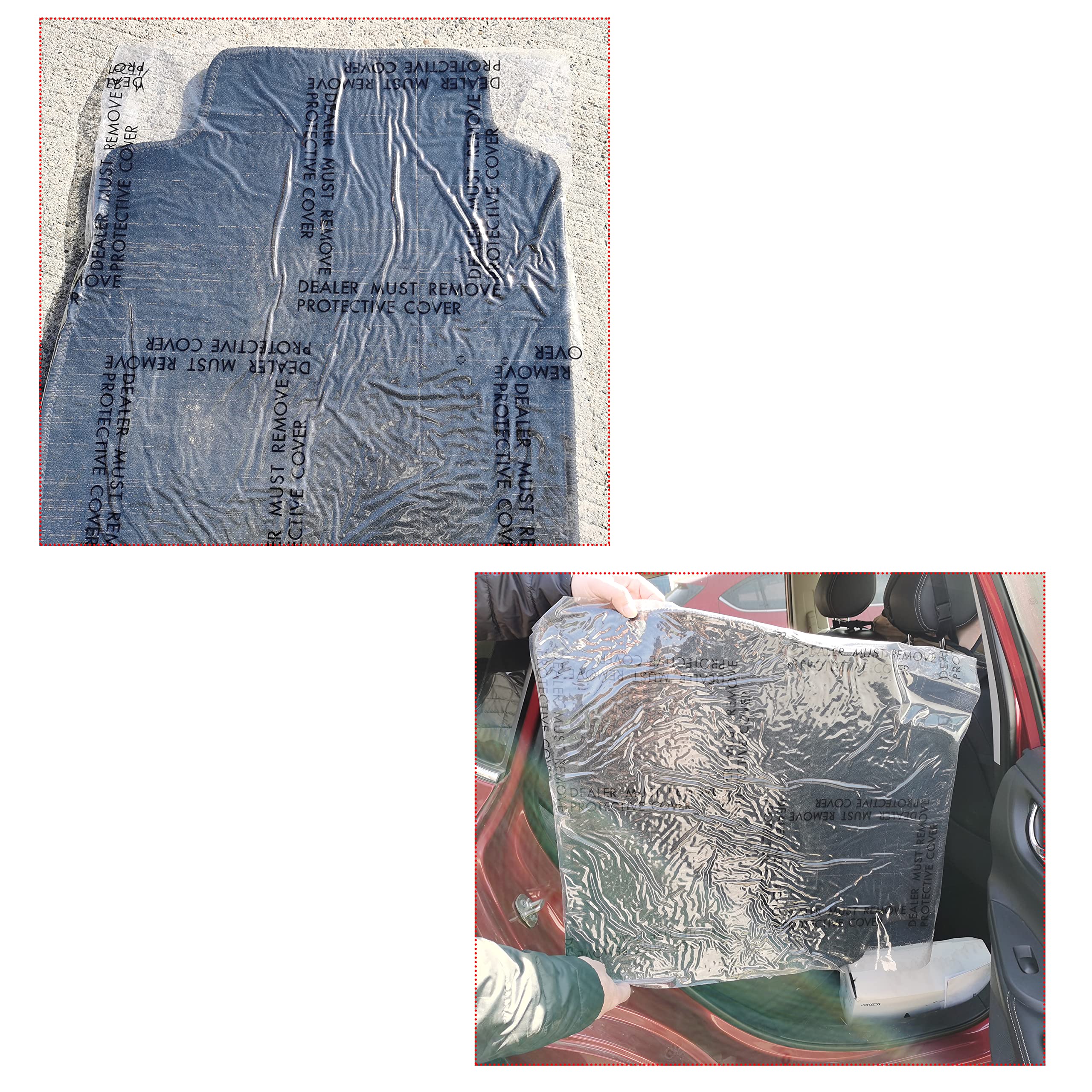 HFS(R Car Floor Mat Carpet Protector Interior Protection Film Clear Adhesive Roll Breakpoint Cover Sheet 24 in X 600FT 4 Mil Thickness - Image 4