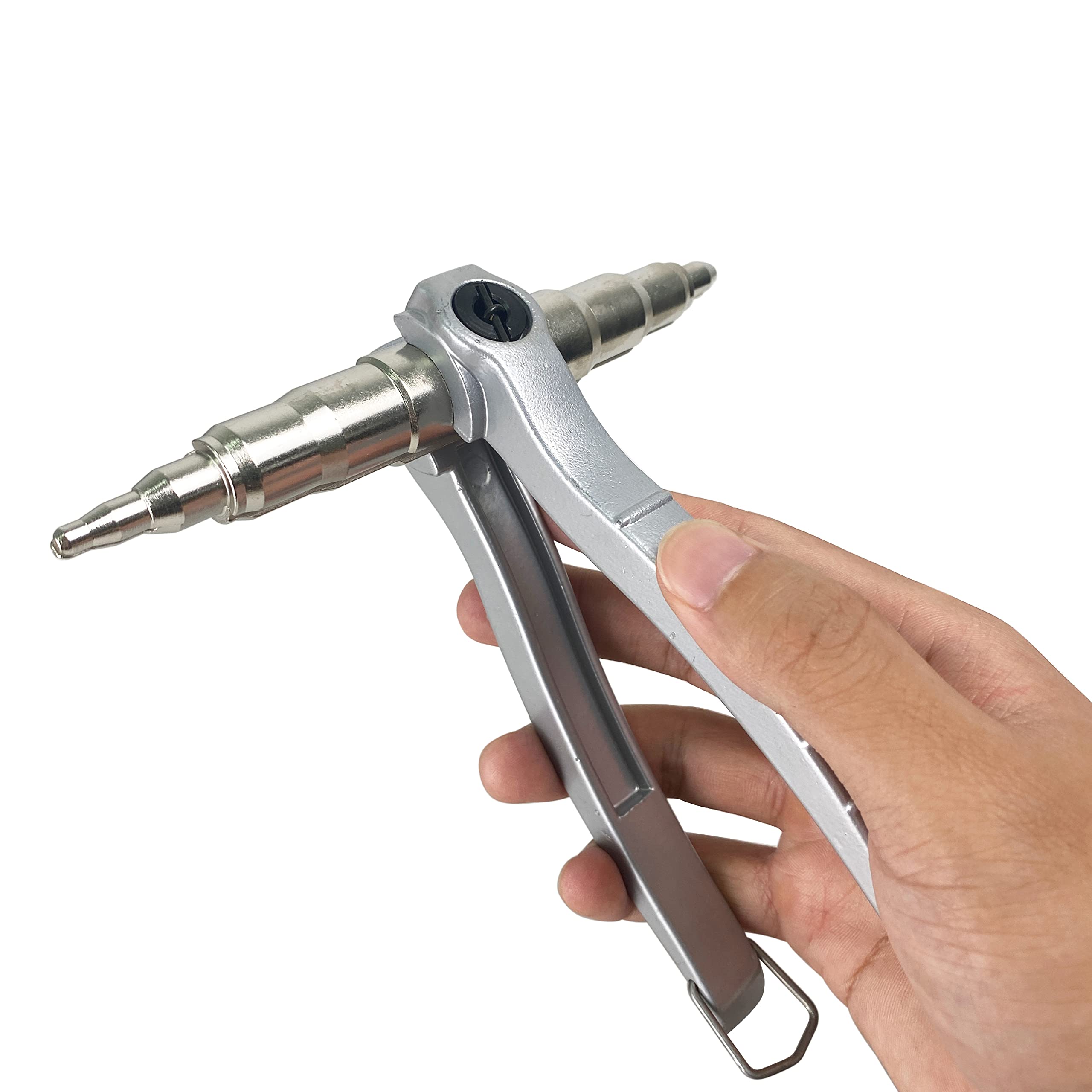 HFS(R) Copper Pipe Tube Expander Hand Expanding Tool Universal Hand Refrigeration Tools Copper Pipe Swaging Tool Tube Expander 1/4-inch 5/16-inch 3/8-inch 1/2-inch 5/8-inch 3/4-inch 7/8-inch - Image 4