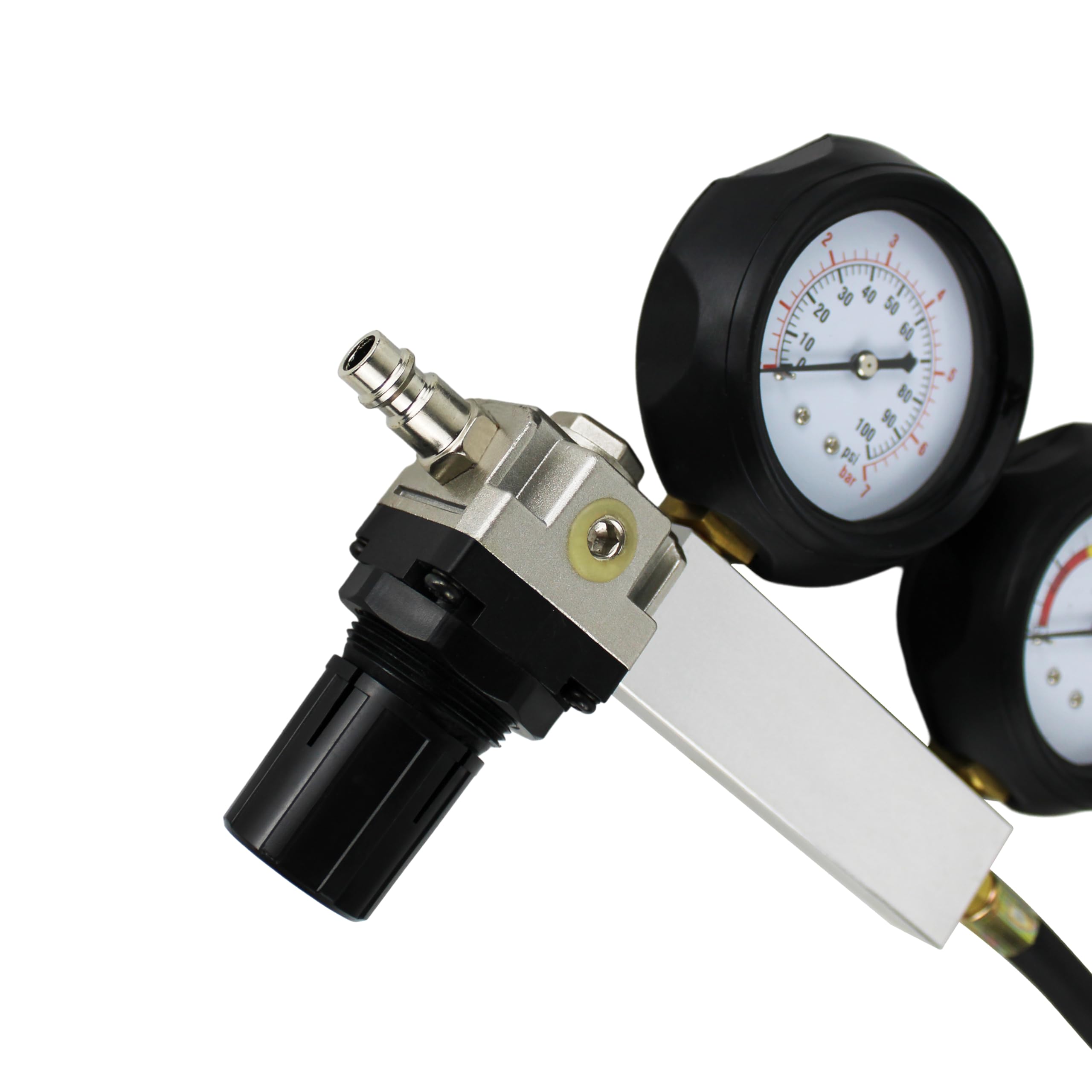 HFS(R) Cylinder Leak Detector,Engine Compression Diagnosis Test Kit,Cylinder Leakage Leakdown Leak Detector Engine Compression Tester for Piston Ring, Valve, Head Gasket - Image 6