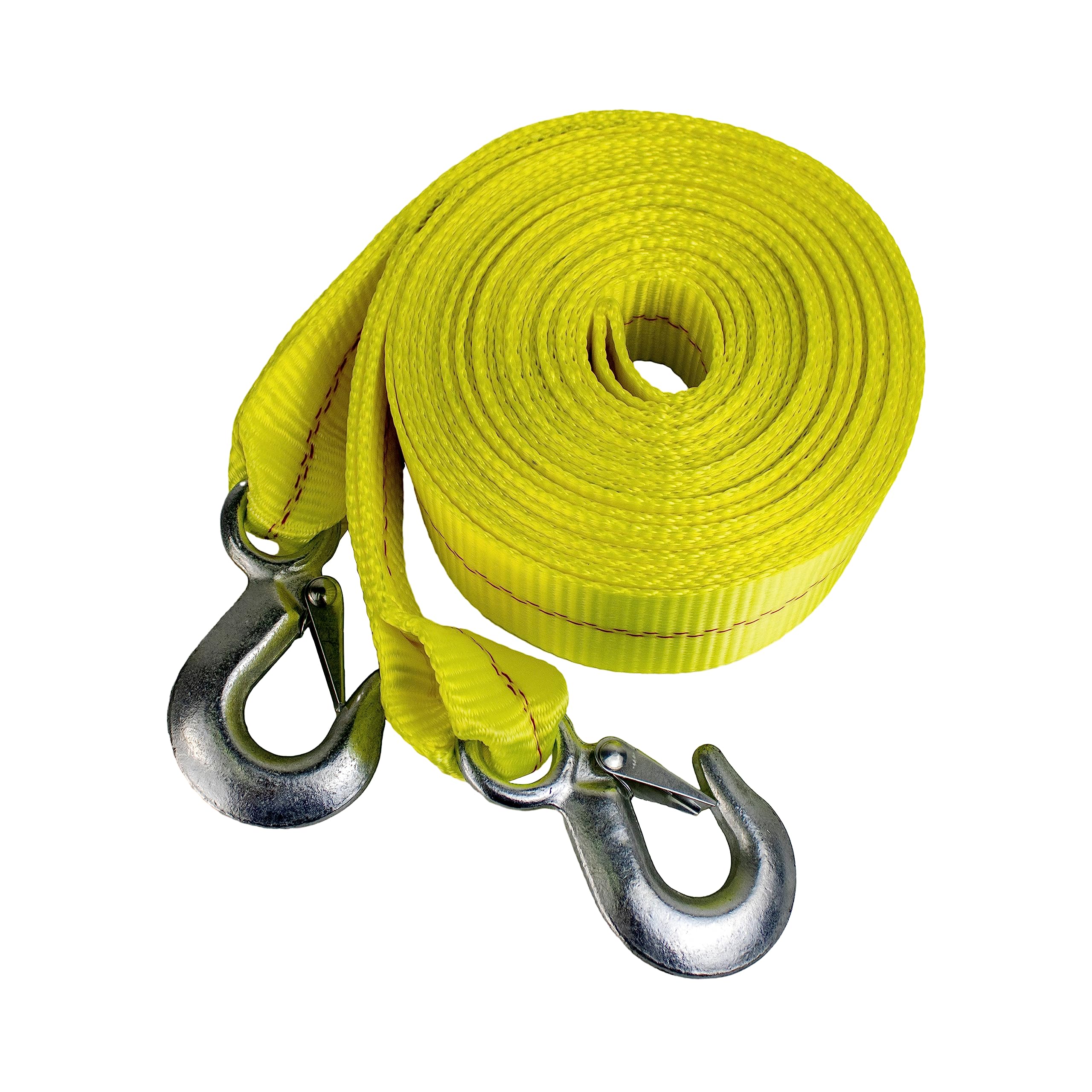 HFS(R) Heavy-Duty Tow Strap with Hooks | 10,000-Pound Capacity | Woven Polyester Webbing |HD Truck Recovery, ATV Towing, and Vehicle Rescue |Tow Rope for Versatile Applications 2 Inch X 30 Ft - Image 5