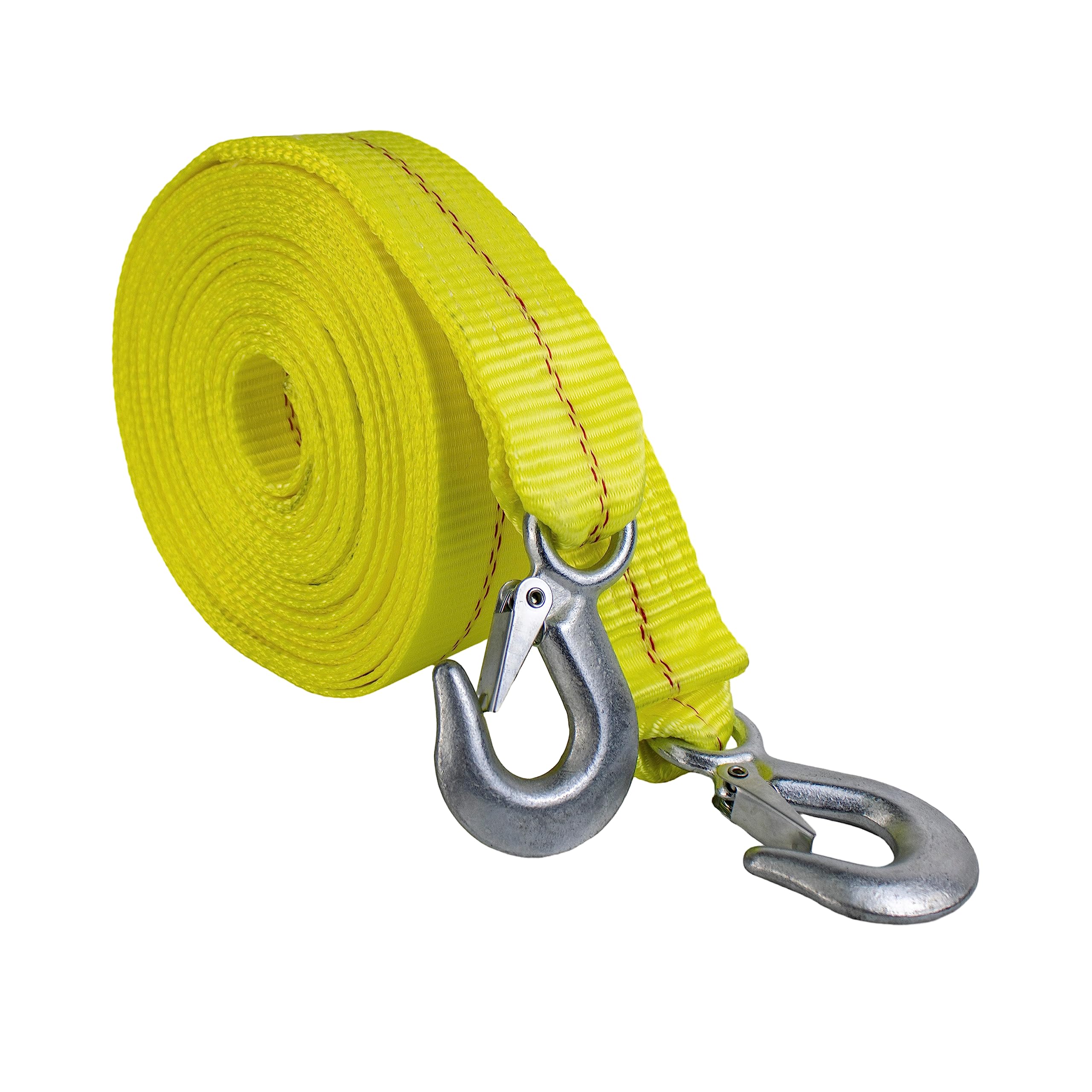 HFS(R) Heavy-Duty Tow Strap with Hooks | 10,000-Pound Capacity | Woven Polyester Webbing |HD Truck Recovery, ATV Towing, and Vehicle Rescue |Tow Rope for Versatile Applications 2 Inch X 30 Ft - Image 6