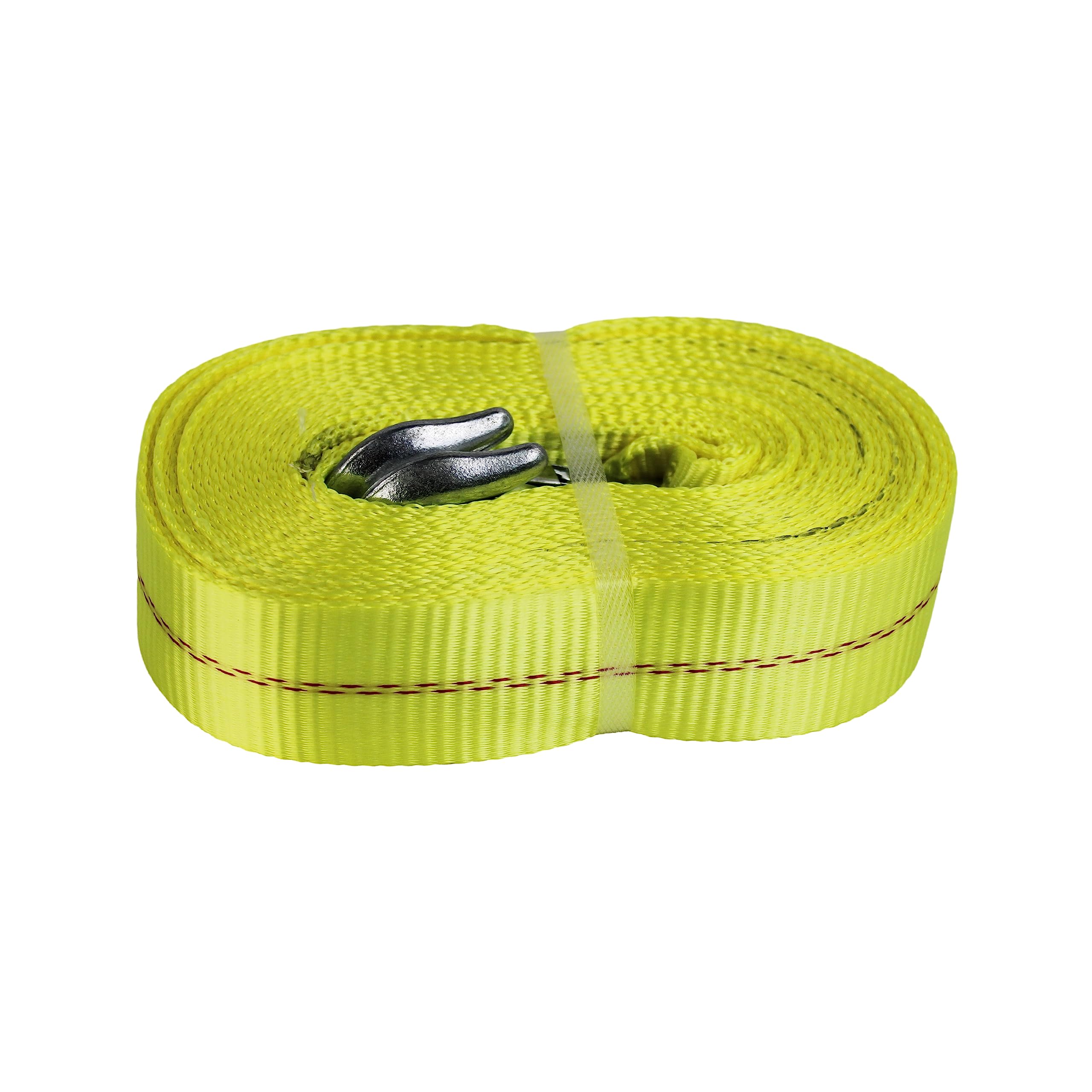 HFS(R) Heavy-Duty Tow Strap with Hooks | 10,000-Pound Capacity | Woven Polyester Webbing |HD Truck Recovery, ATV Towing, and Vehicle Rescue |Tow Rope for Versatile Applications 2 Inch X 30 Ft - Image 7