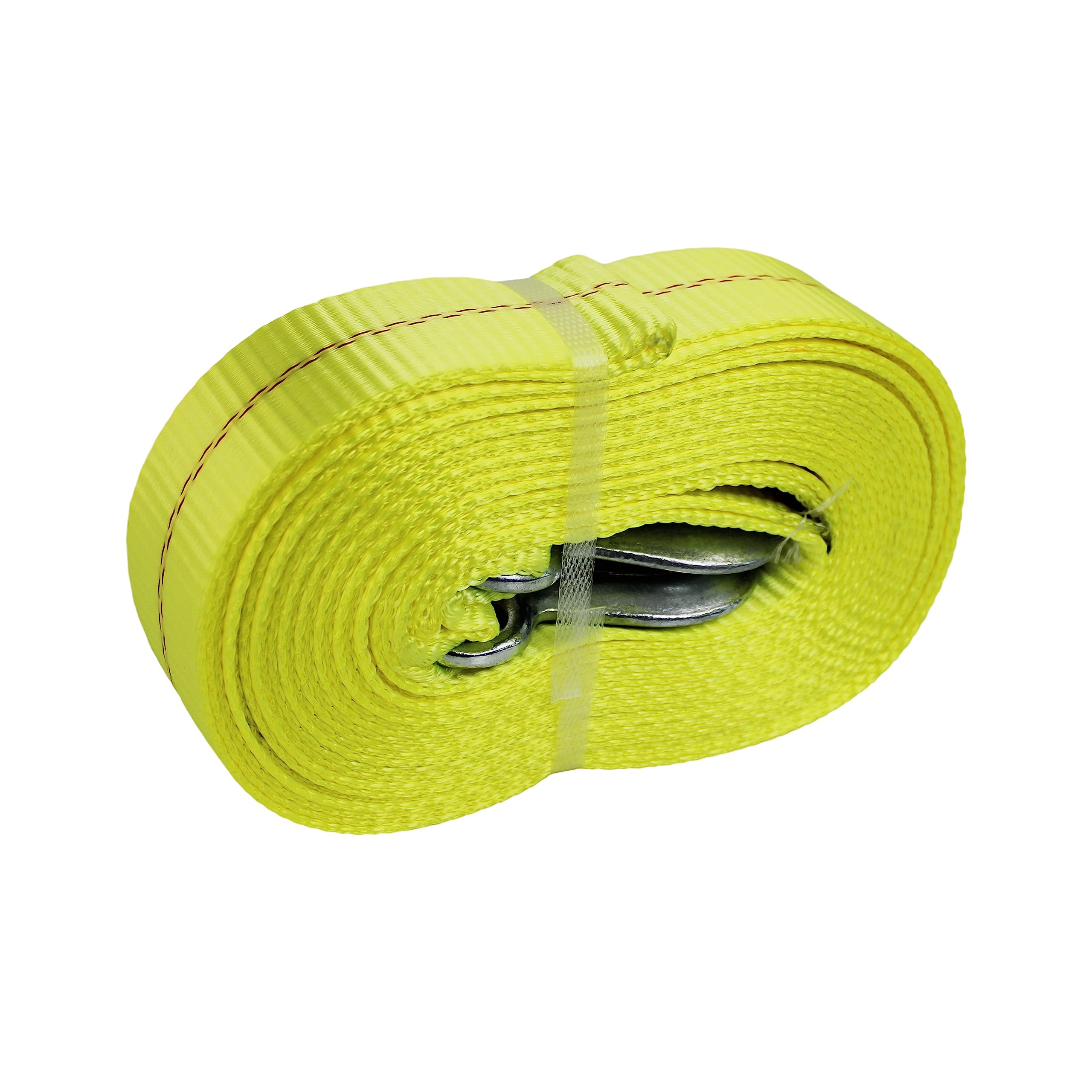 HFS(R) Heavy-Duty Tow Strap with Hooks | 10,000-Pound Capacity | Woven Polyester Webbing |HD Truck Recovery, ATV Towing, and Vehicle Rescue |Tow Rope for Versatile Applications 2 Inch X 30 Ft - Image 8