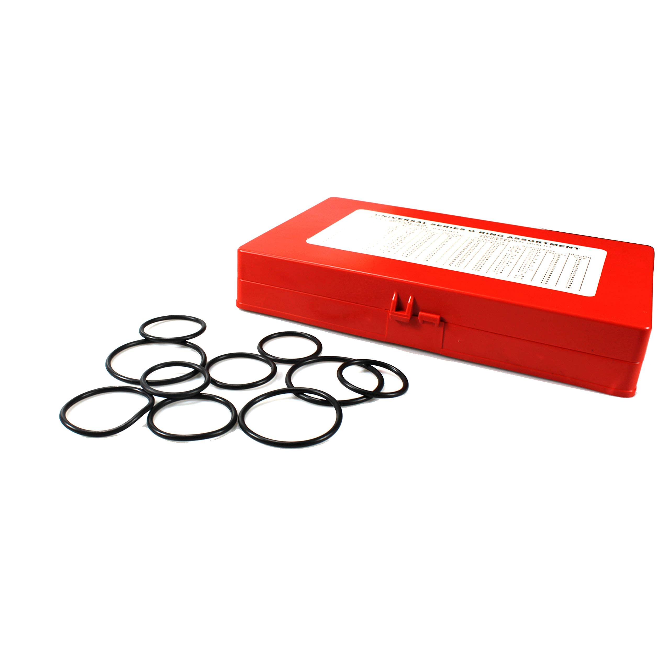 HFS(R) Rubber O-Ring Assortment Kit 407 PCS Automotive Seal Rubber Gasket Universal Replacement O-Rings (SAE) - Image 9