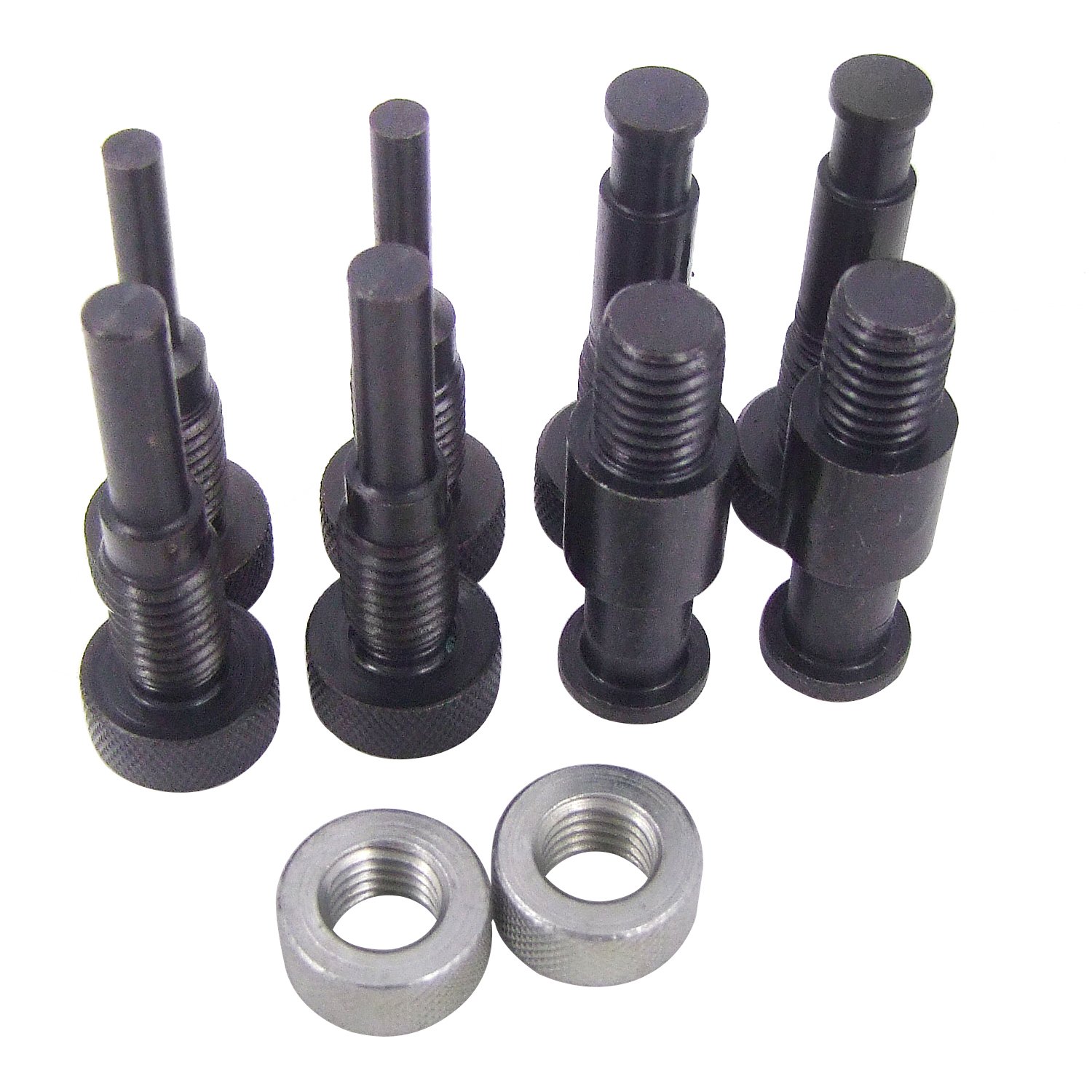 HFS(R Universal Wrench Camshaft Pulley/Fan Clutch Removal and Install Holder Set with Four Size Step Pins - Image 4